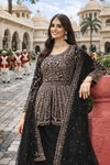 Mirror By Mrudangi Chinon Wholesale Readymade Plazzo Suits Suppliers In Mumbai
